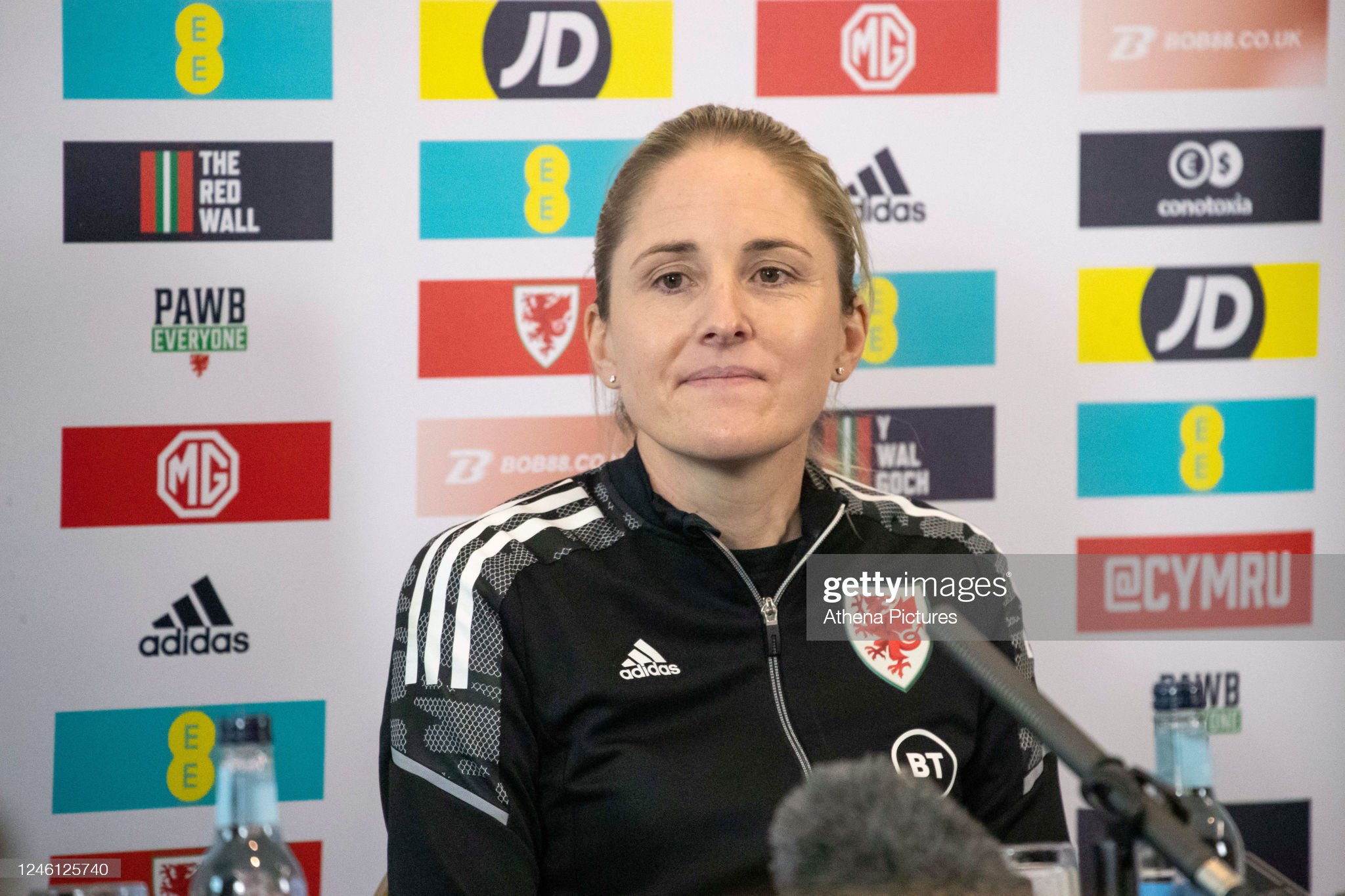 Gemma Grainger Signs New Contract With Football Assosiastion of Wales. Pic: Getty Images.
